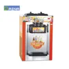 3 Nozzles small commercial table top soft icecream machine with air pump