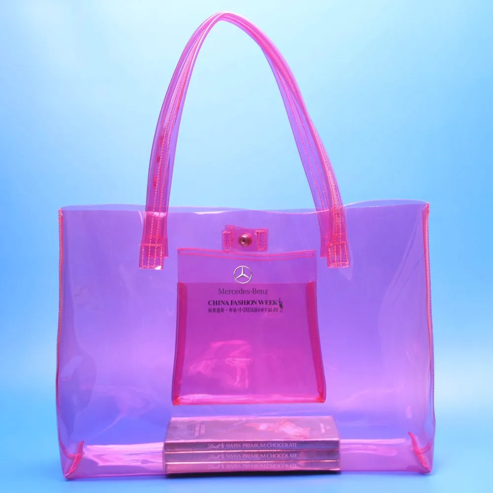 Extra Large Transparent Plastic Pvc B.s.star Carrefour Shopping Bag ...