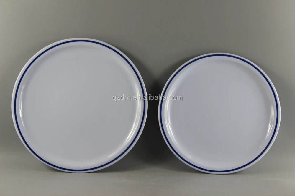 8inch/9inch Melamine Round Plates,Simple Design Melamine Modern Dinnerware