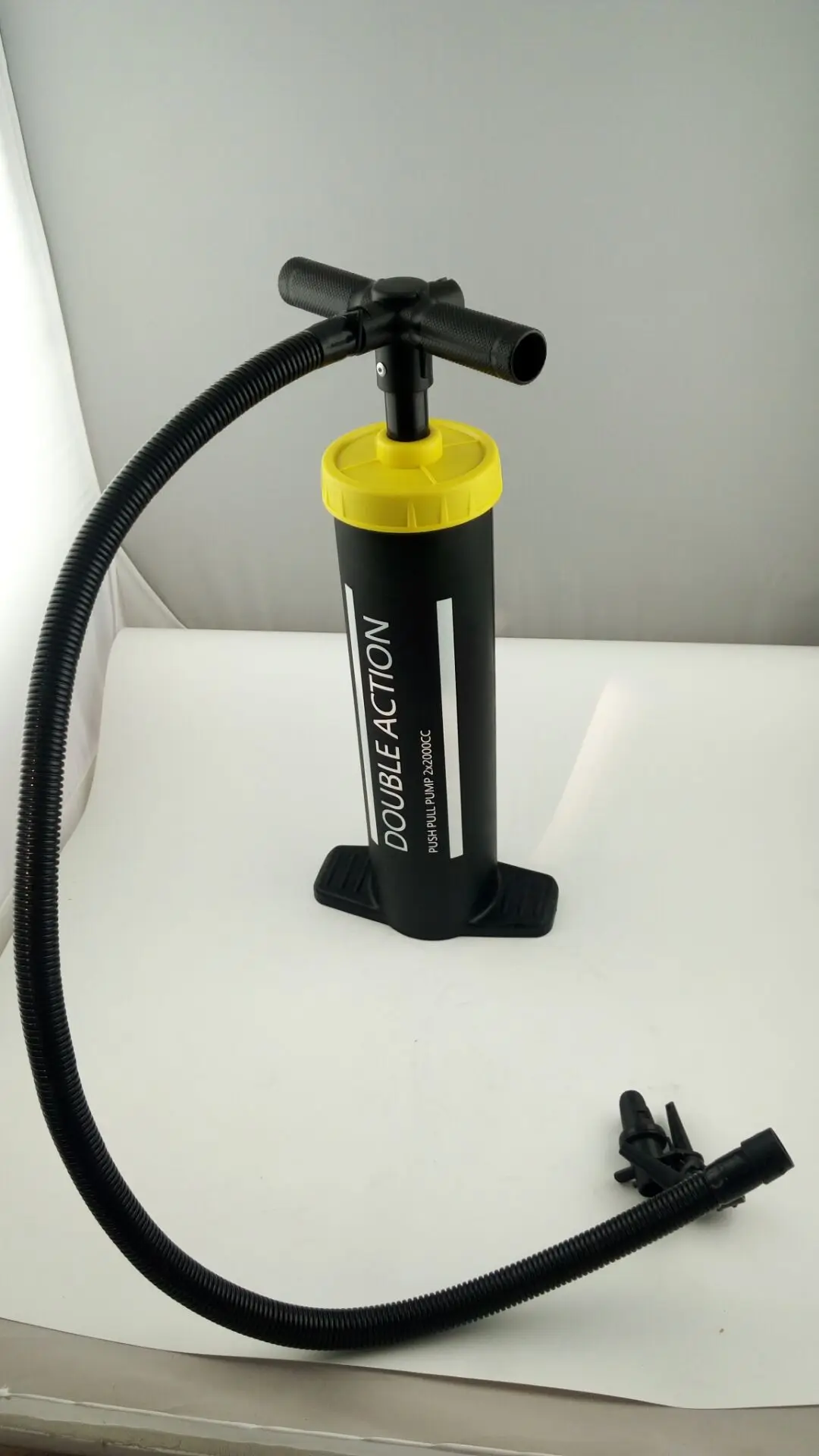 2020 Hot Sale Pp Material Double Action Hand Air Pump 2x2l Hs116 Buy