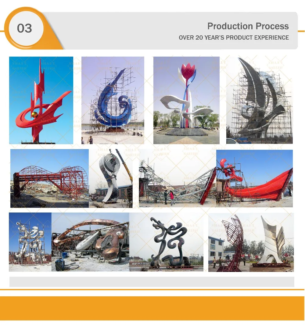 Outdoor Metal Garden Wall Art Stainless Steel Tree Sculpture Wholesale