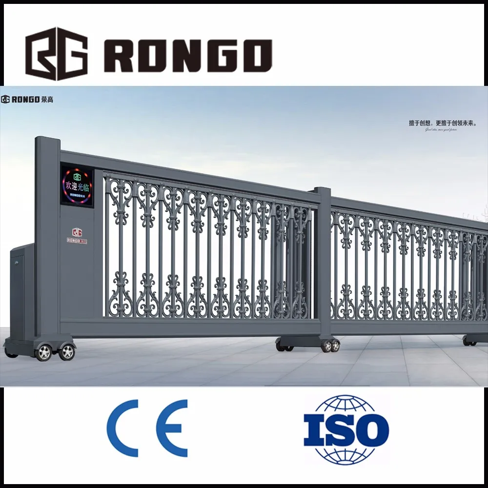 Electric Security Cantilever Gates For Villa And Factory - Buy