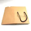Custom printed Unique chocolate paper bags brown kraft paper bag for gift