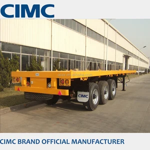 Cimc 40ft Flatbed Trailer Cimc 40ft Flatbed Trailer