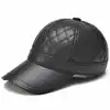 2018 autumn & winter wholesale personalized leather warn baseball cap