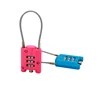 H6-6 Quality zinc Travel Luggage Cable travel lock
