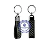 China Factory 3D Custom Fashion Living Parts Carbon Fiber Key Rings Key Chain