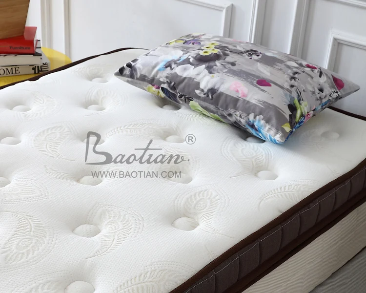 5 Star Hotel Hybrid Mattress With Cool Gel Memory Foam Pillow Top