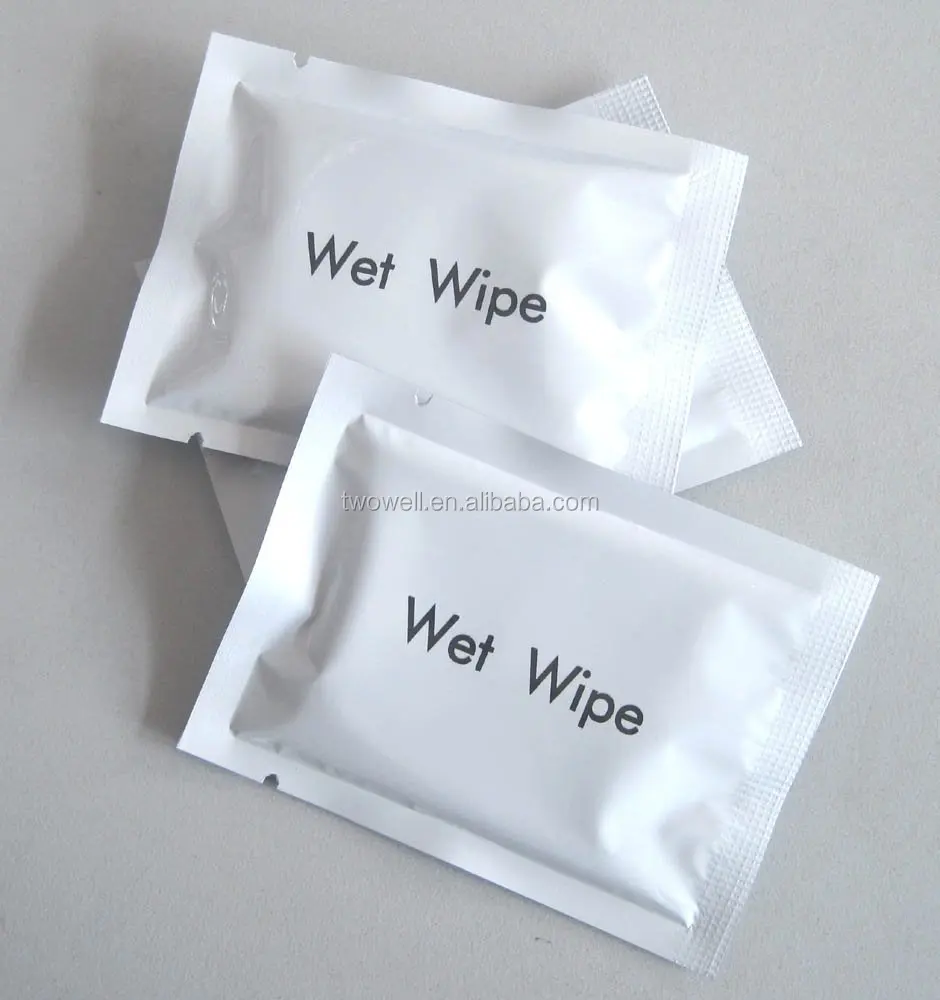 wet wipes packets