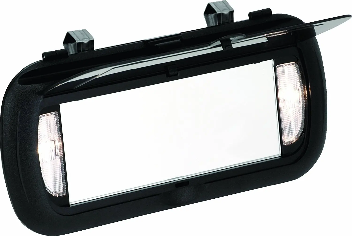 Large View Sun Visor Mirror With Light Clip On Car Buy Sun Visor Mirror With Light,Car Visor