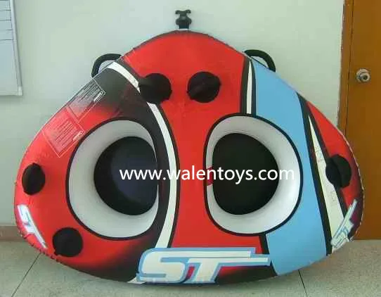 Triplet 3 Person Inflatable Towable Tube - Ringo Speedboat