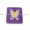 butterfly shaped herbal soap