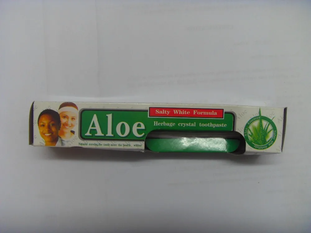 French Natural Herbal Aloe Vera Toothpaste 50g Brand Wholesale Price