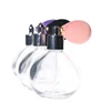 Round Ball Shaped Glass Perfume Bottle 50 ml Crystal Refillable Perfume Spray Bottle with Air Ball Spray