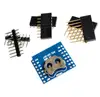 RTC DS1307 Real Time Clock DataLog Shield for Micro SD WeMos D1 Mini+RTC DS1307 Clock With Pin-headers Set For Raspberry