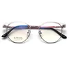 Jheyewear Fashion Retro Irregular Large Metal Frame Eyeglasses Women Men Optical Frames 2019