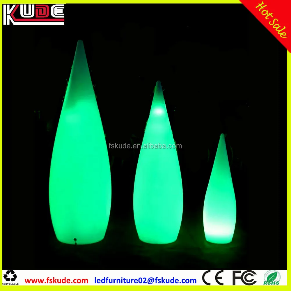Different Size Water Drop Light/decorative Led Floor Lamp With