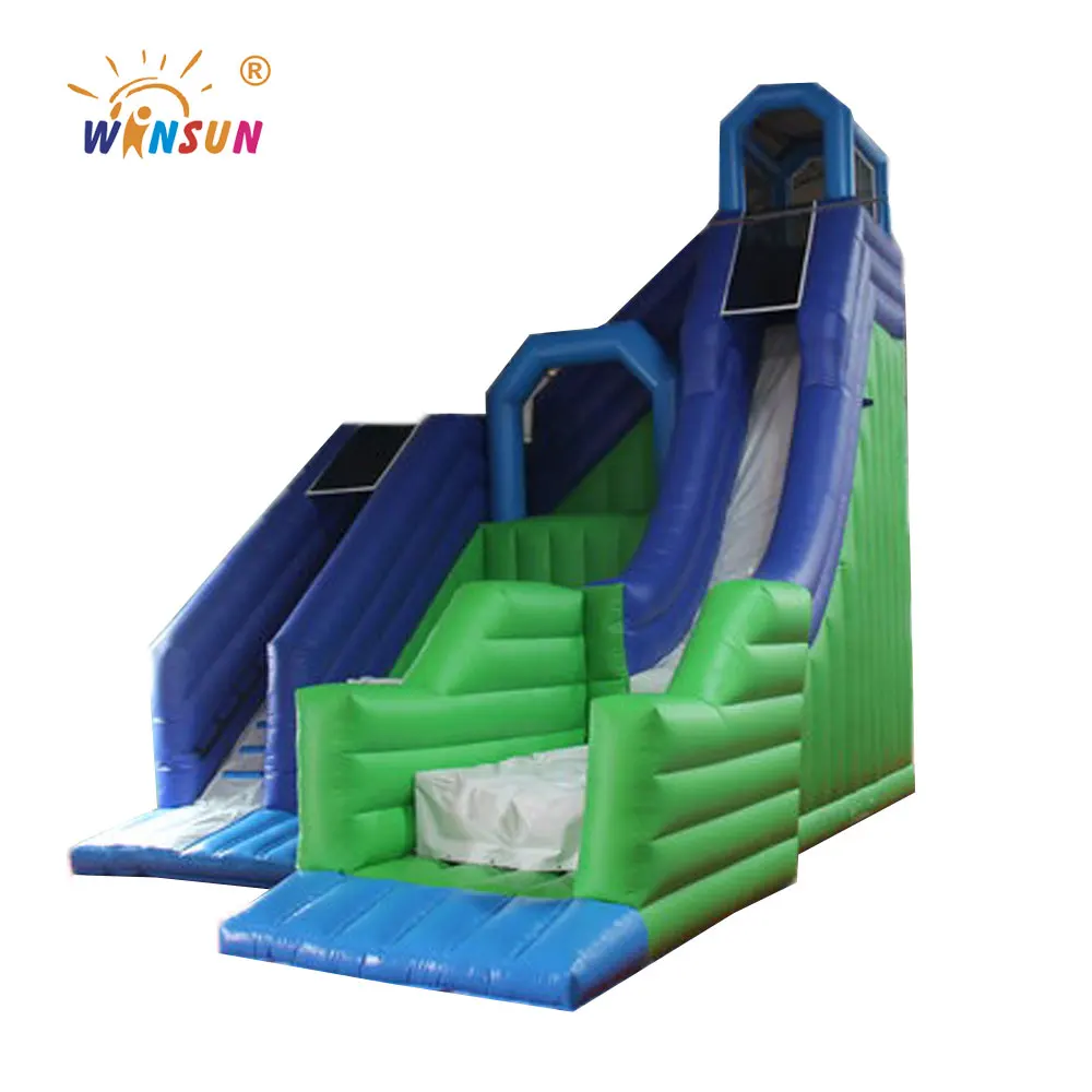 Thrilling Inflatable Jump N Slides,Air Flow Jumping Air Cushion,Slide