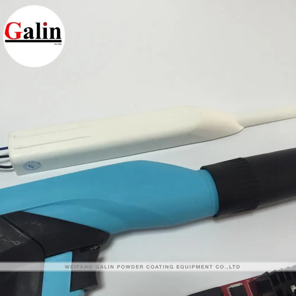 Electrostatic Powder coating machine manual spray gun with cascade and PCB