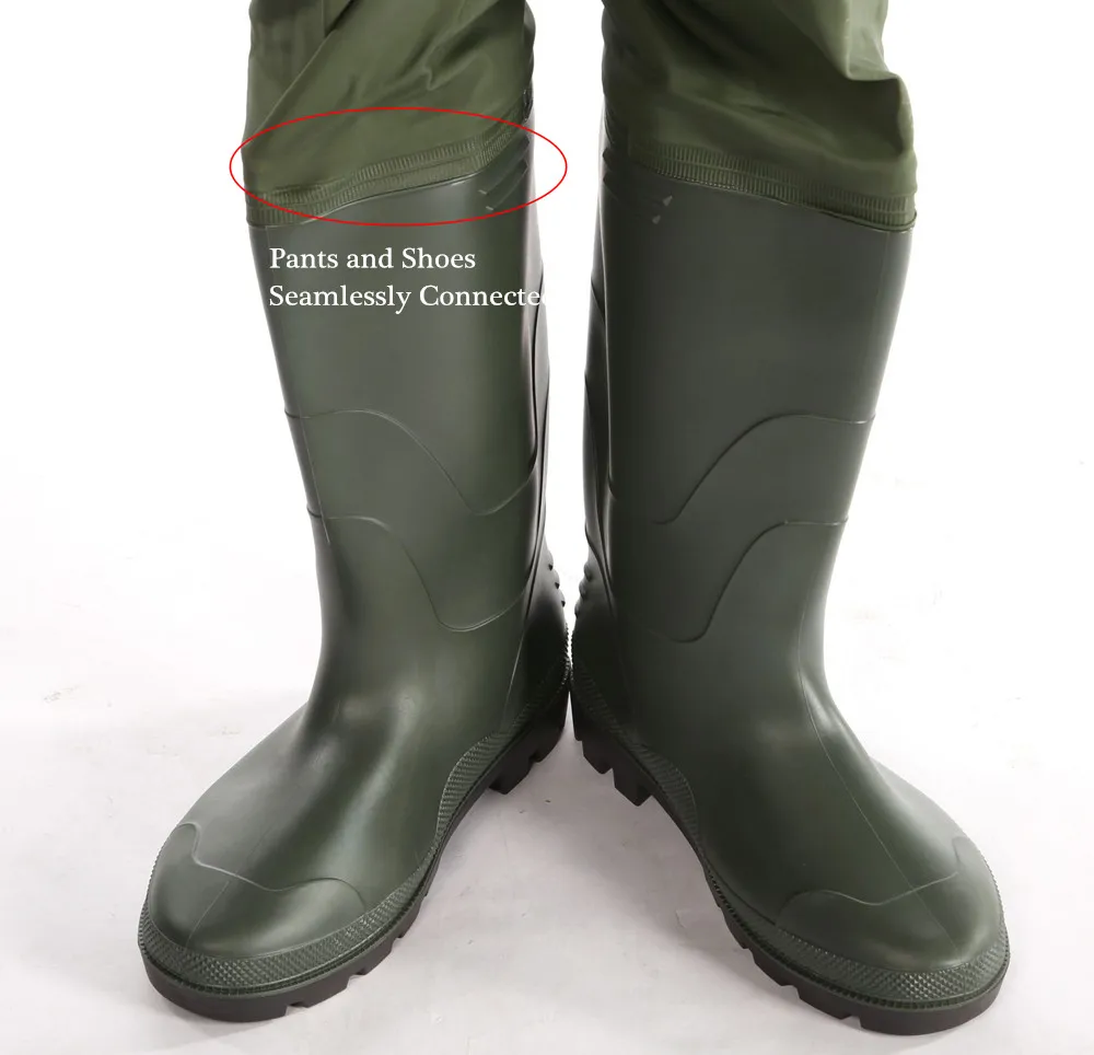Fulljion Breathable Nylon Waterproof Fishing Chest Wader Waterproof