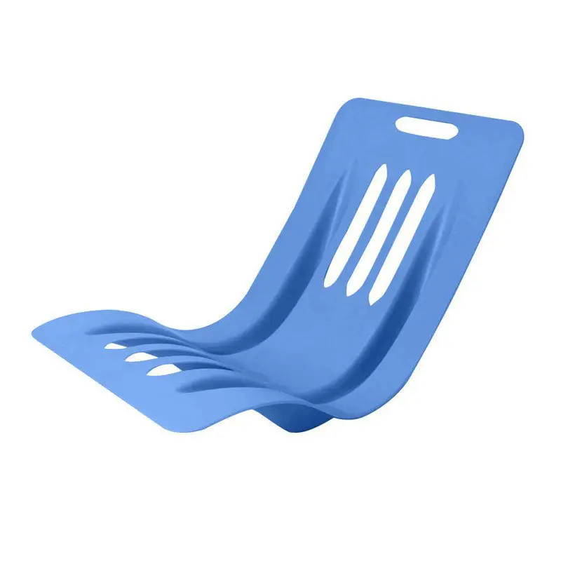 Plastic Beach Chair With Contoured Shape,Wave Shape - Buy Plastic Beach