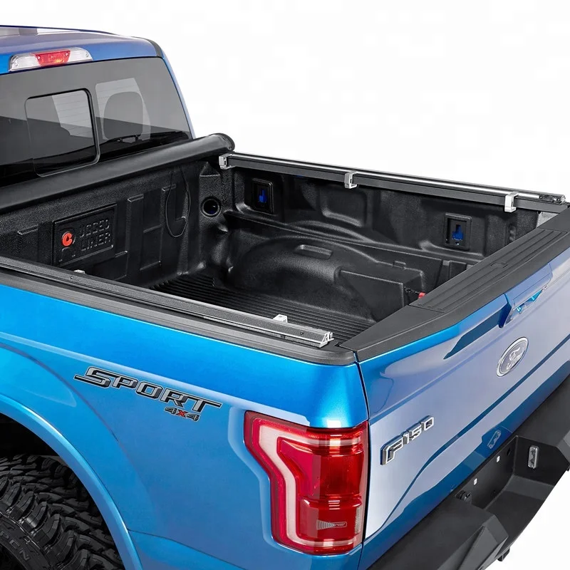 Ksc Auto High Quality Soft Roll Up Tonneau Cover Pickup Truck Bed