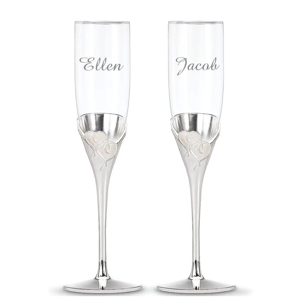 lenox crystal champagne flutes