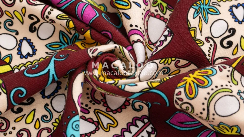 digital print french terry fabric