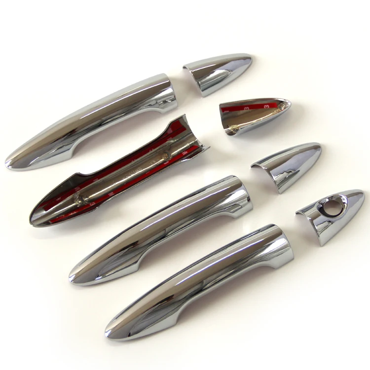 FIT FOR KIA SOUL 2IN1 2011-2013 CHROME DOOR HANDLE COVER BOWL TRIM MOLDING