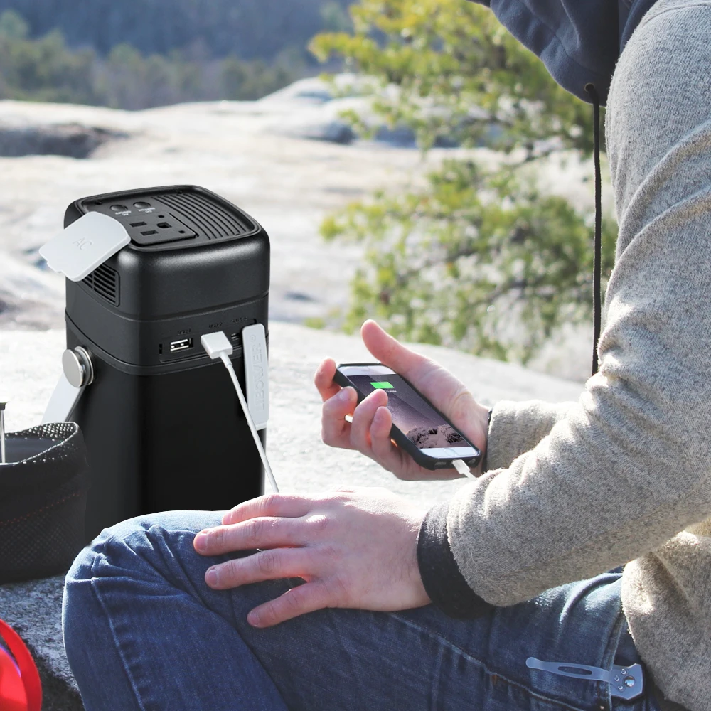 62400mah 12V 224Wh power station DC & AC Camping Solar Power Station With Energy Storage System for outdoor use - ANKUX.COM