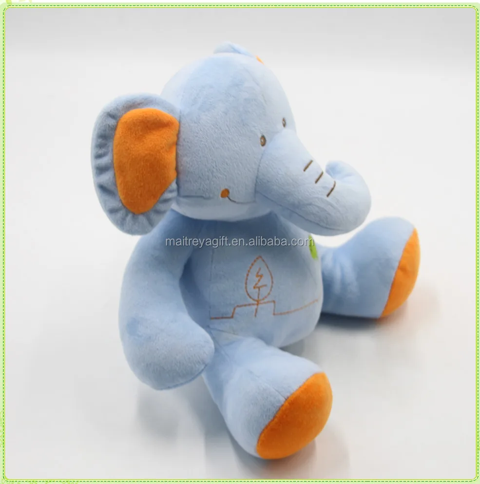 personalized plush elephant