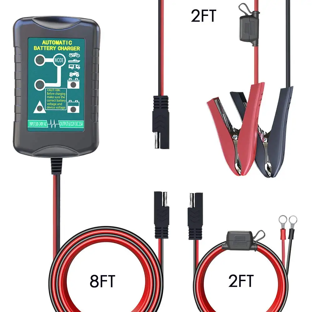 Epa10200612 Double Voltage 12v 6v Selectable Automatic 12 Volt Battery