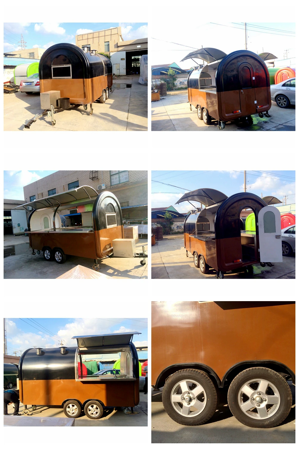 Cpc400200240 Bbq Oven Food Caravan Rotisserie Bbq Grill Food Trailers For Europe Standard Buy