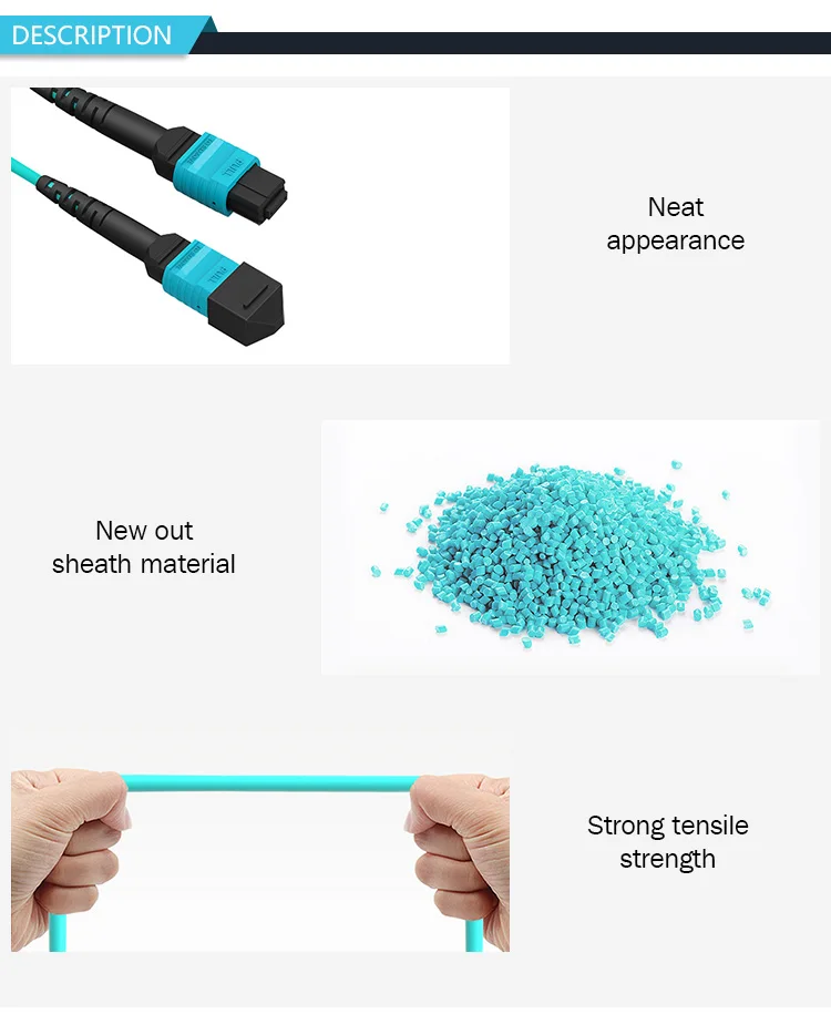 10 M FC-FC Single Mode Simplex Fiber Optic Cables Patch Cords