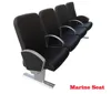 Hot sale folding unfolding two three four seats per row marine passenger ferry ship seat