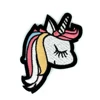 Promotional Free Sample DTY Laser Cut Custom 100% Unicorn Patch Embroidery for Souvenir Chinese Supplier