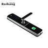 QR code door lock with key card