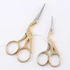 Small Vintage Style Sewing Scissors Embroidery Crane Bird Scissors Stork Scissors