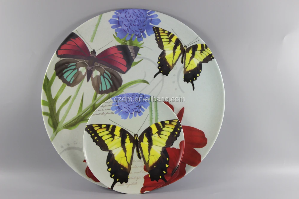 2015 Spring Printing Melamine Plates And Dishes