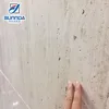 chinese high quality best price double loading polished two layer 24*24 travertin stone porcelain flooring tiles