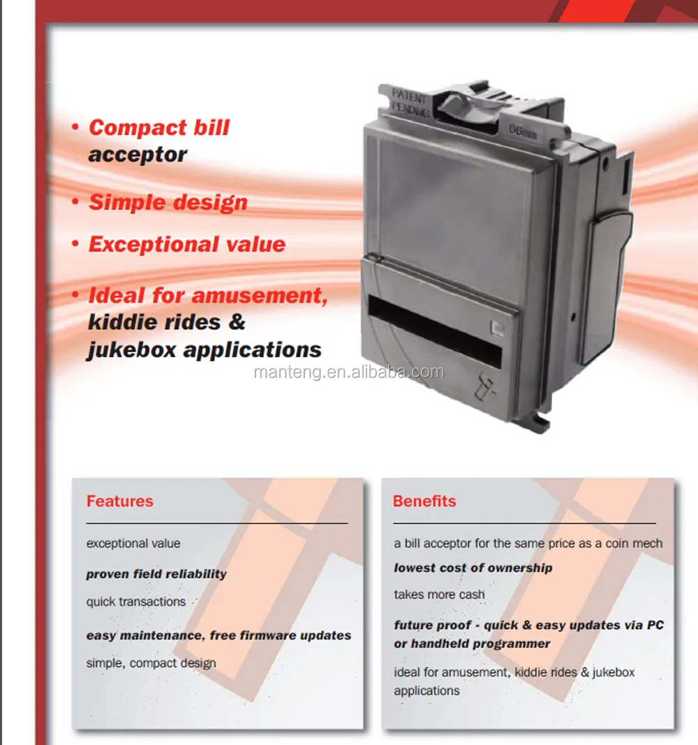 Cheat slot machine bill acceptor