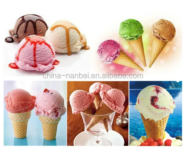 LCD display 36L liquid nitrogen ice cream machine with CE approved