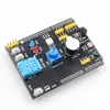 DHT11 LM35 Temperature Humidity Sensor Multifunction Expansion Board Adapter For Arduino UNO R3 RGB LED IR Receiver Buzzer I2C