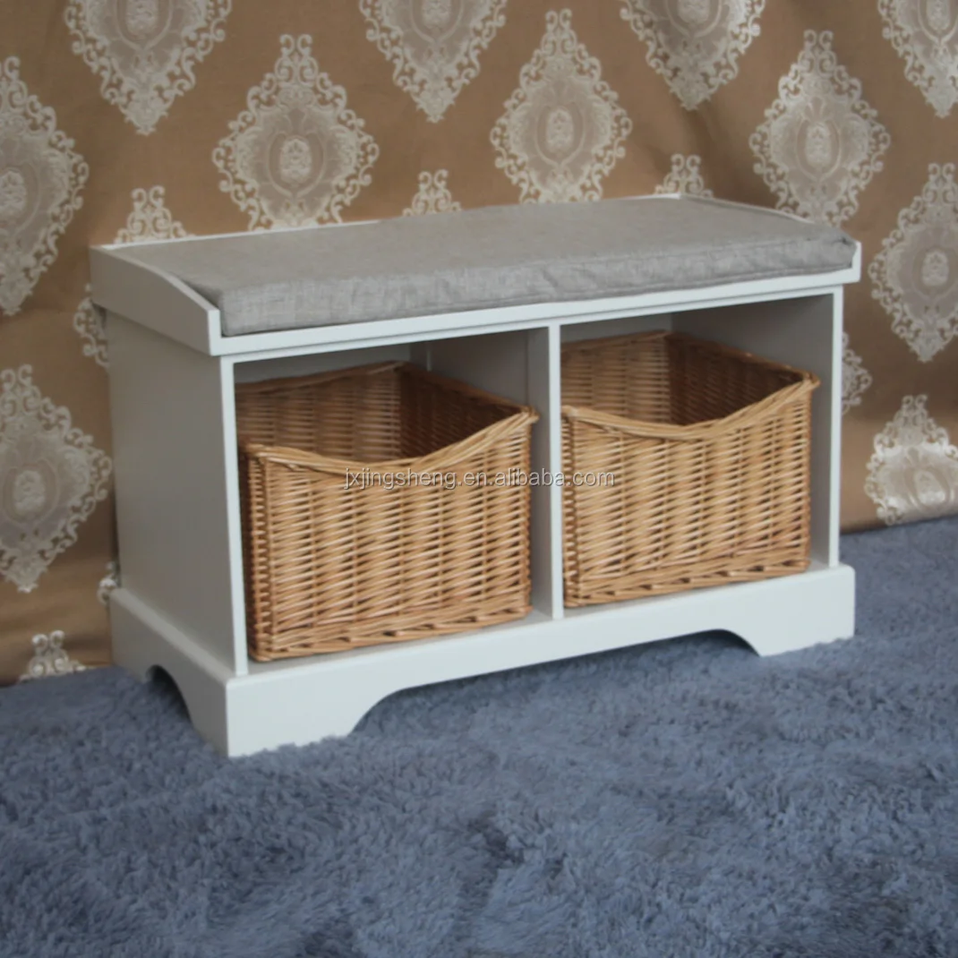 rattan toy cabinet