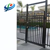 Long lasting and durable aluminum fence and garden gate