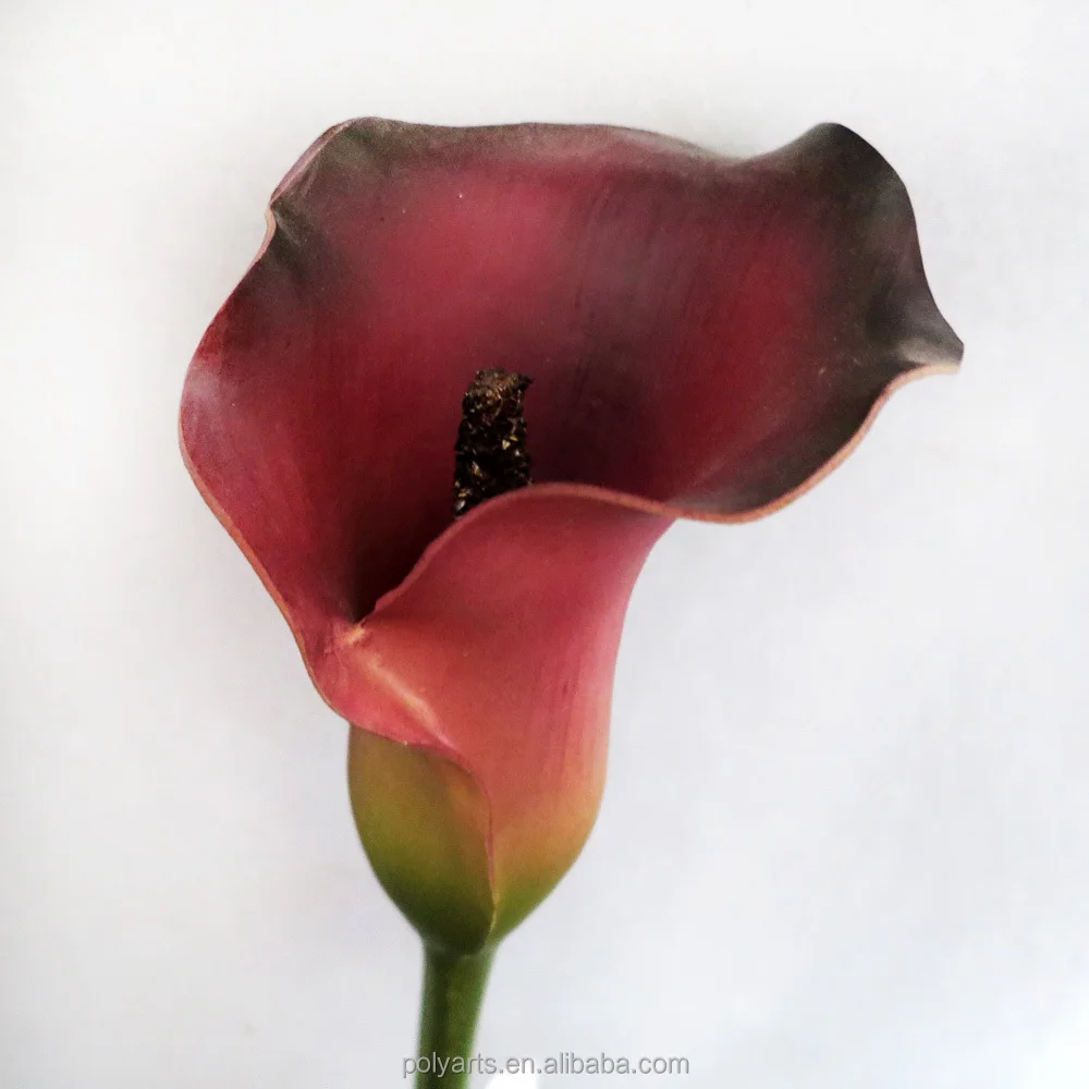 29" Pu Stem Real Touch Artificial Flower Calla Lily Flower Decoration