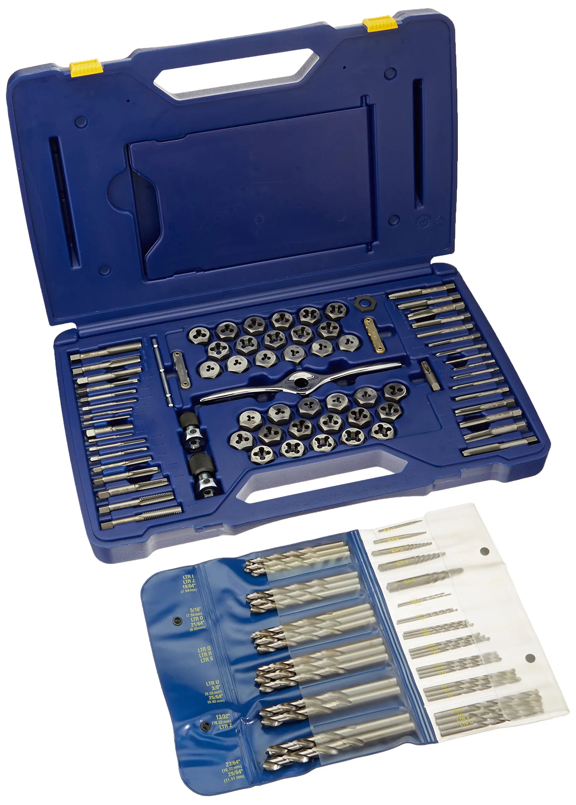 3 Drill Bit Set 80232 28 NF Tap and No IRWIN HANSON 1//4/"
