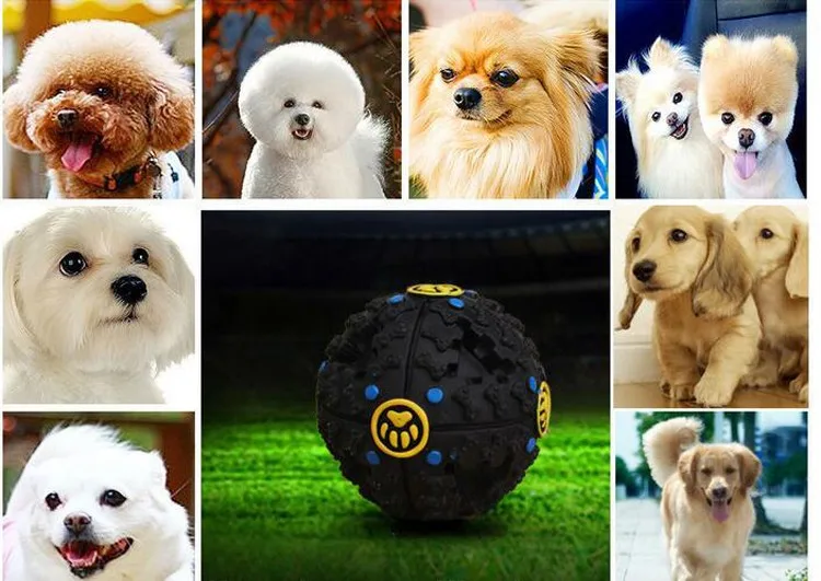 Color shrieking shrieking sound ball ball pet treats anti-depressive sound leakage food toy factory.jpg