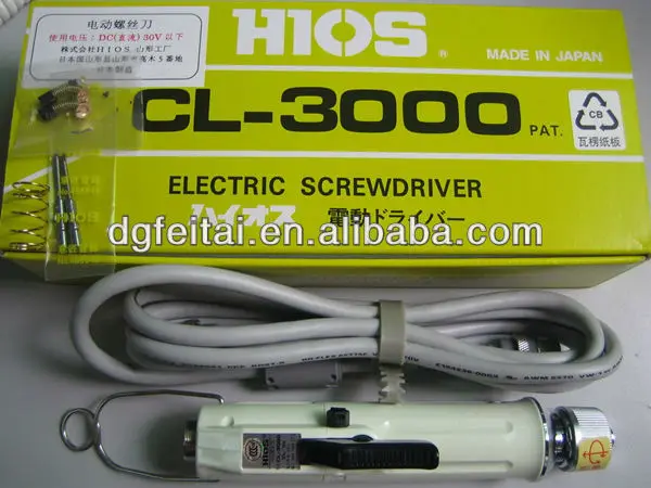 Source HIOS CL-3000 Adjustable torque Control Electric Screwdriver