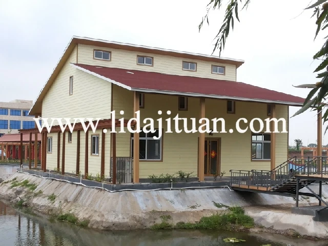 High-quality light steel villa house Suppliers used as camp dormitories-12
